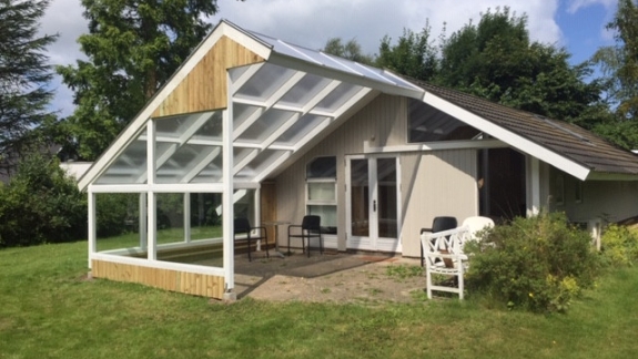 terrasse med tag